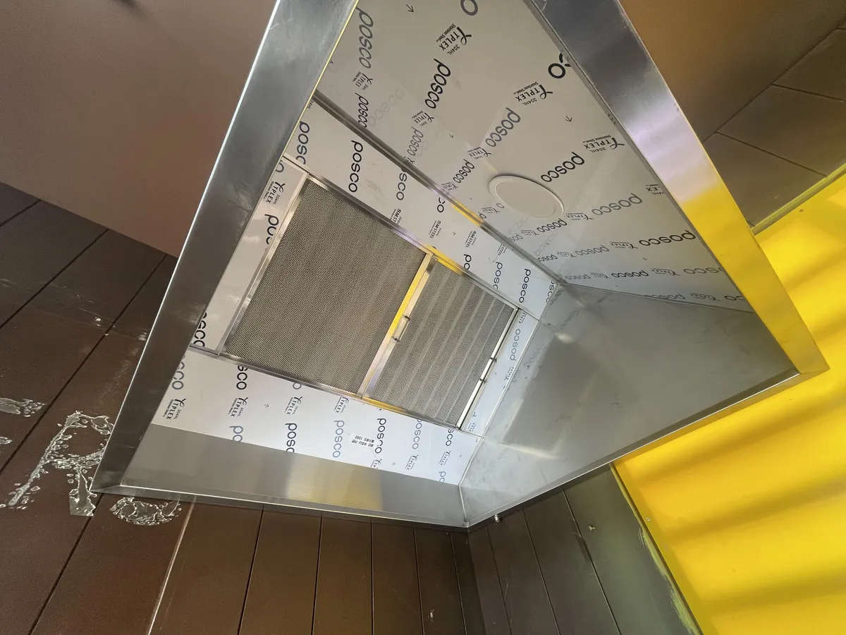 에버랜드 푸드부스 주방 설비 시공